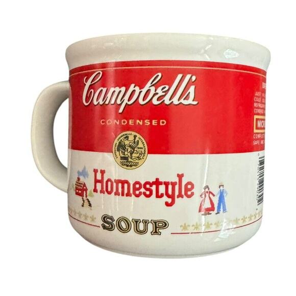 Campbell's Homestyle Soup Mug VTG 1989 Coffee Cup Westwood International Kitchen - Picture 3 of 5